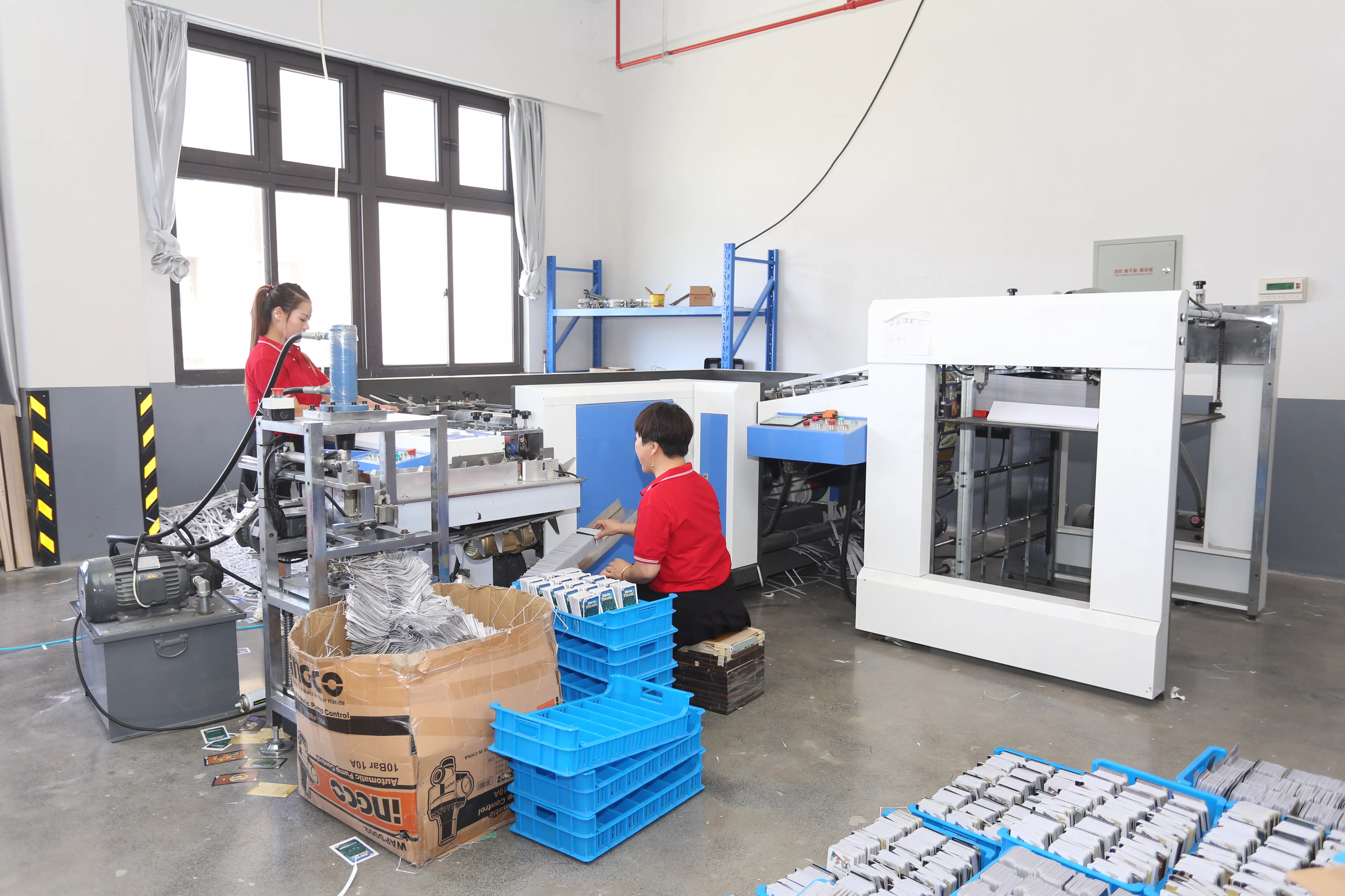 Automatic card sorting